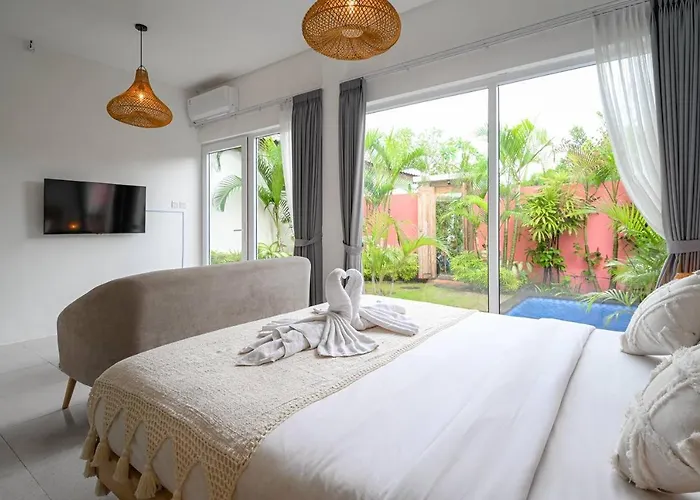アパート Polly Canggu 1br Private Pool By Bali Bliss Buduk